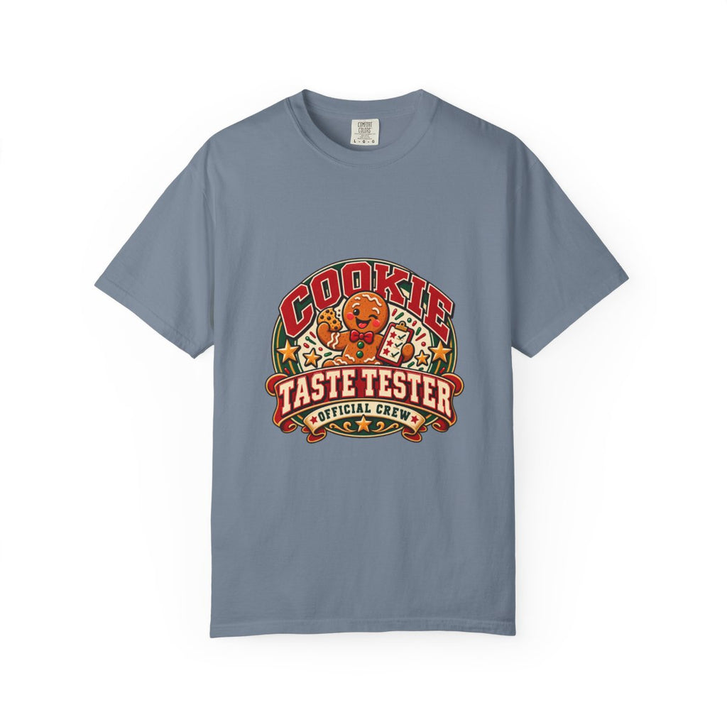 Cookie Taste Tester T-shirt | Retro Cartoon Cookie Badge