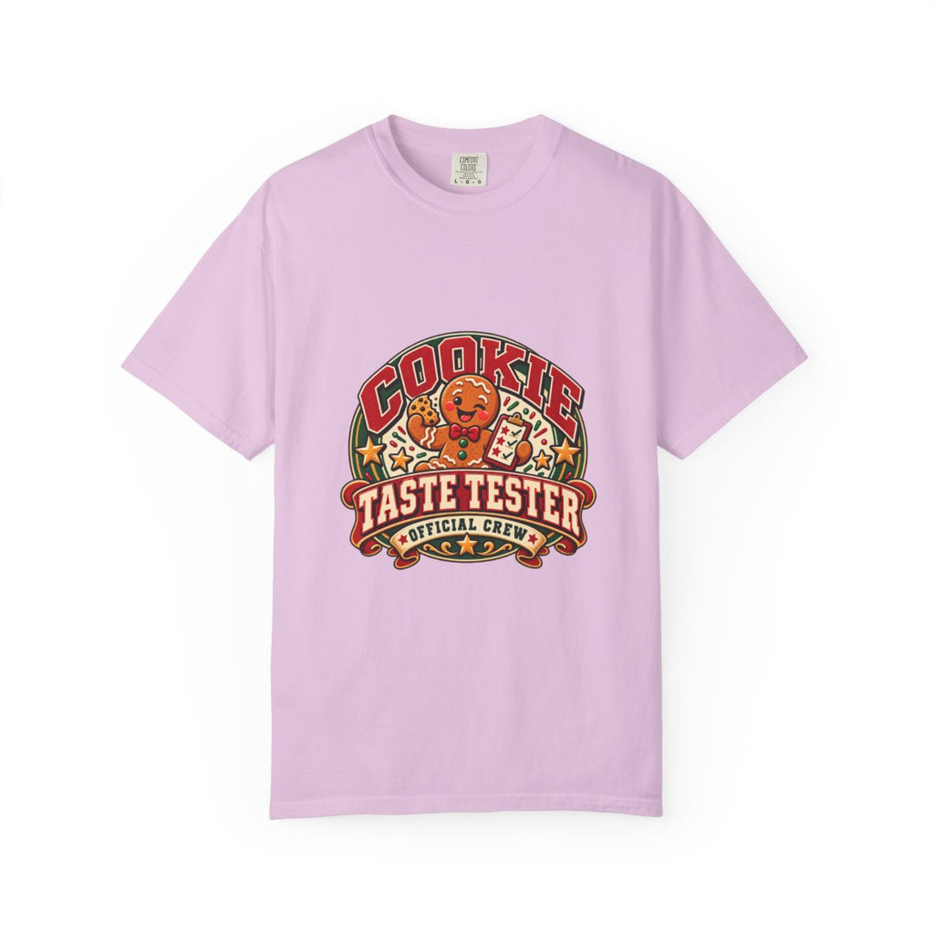 Cookie Taste Tester T-shirt | Retro Cartoon Cookie Badge