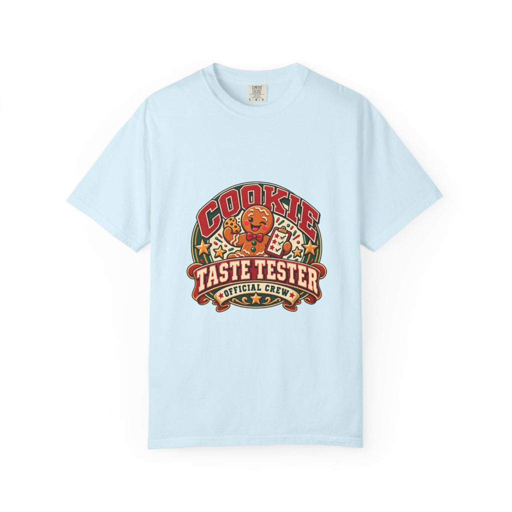 Cookie Taste Tester T-shirt | Retro Cartoon Cookie Badge