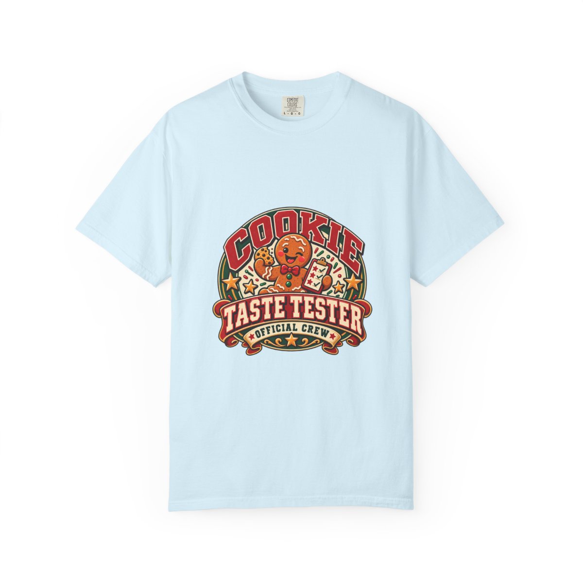 Cookie Taste Tester T-shirt | Retro Cartoon Cookie Badge
