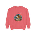 Cozy Cabin Winter Scene Sweatshirt | Christmas Cabin Snowy Pine Trees