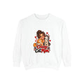 Crazy Cat Mom Sweatshirt | Woman Hugging Cats, Hearts Paw Print Design