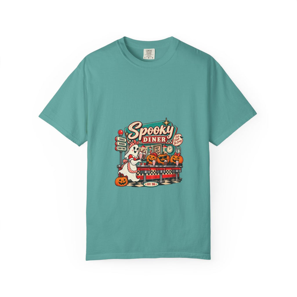 Creepy Carnival carousel T-shirt | Halloween spooky fair graphic tee