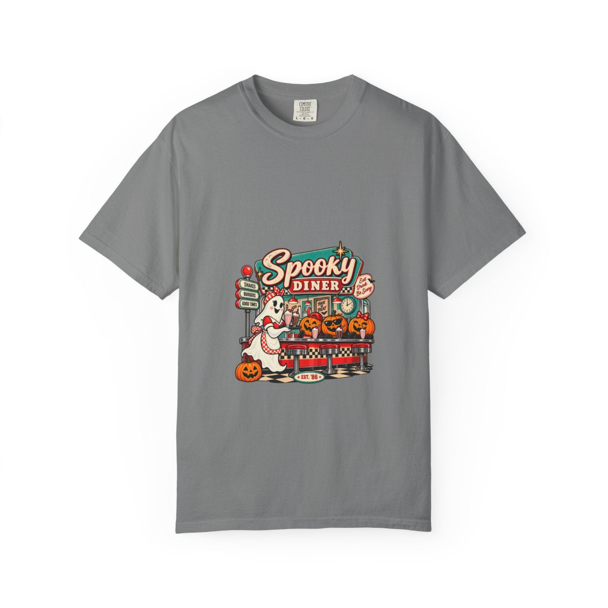 Creepy Carnival carousel T-shirt | Halloween spooky fair graphic tee