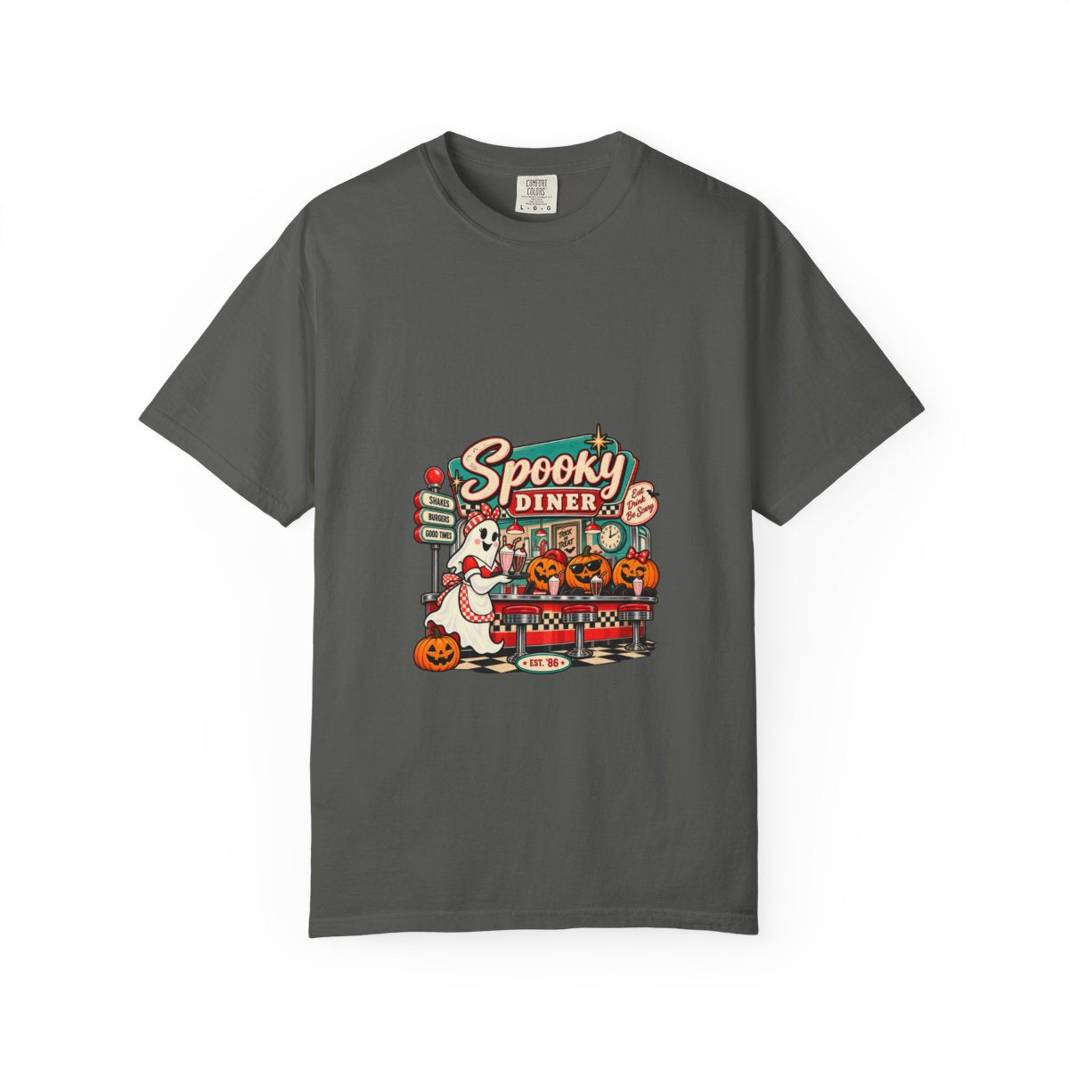 Creepy Carnival carousel T-shirt | Halloween spooky fair graphic tee