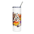 Cute Candy Ghost Halloween Tumbler | 20oz Stainless Steel