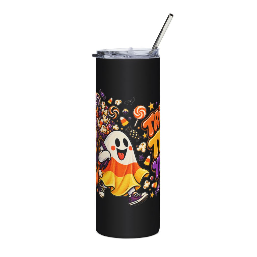 Cute Candy Ghost Halloween Tumbler | 20oz Stainless Steel