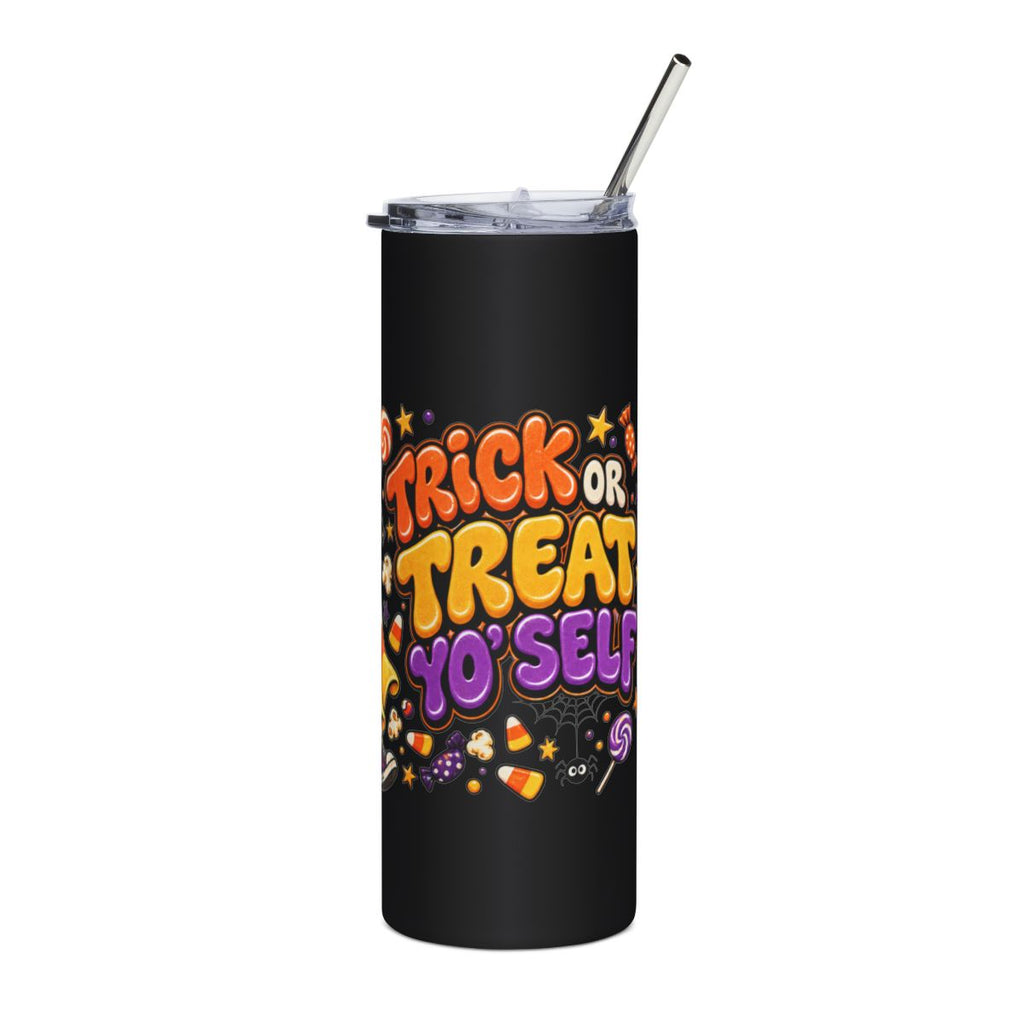 Cute Candy Ghost Halloween Tumbler | 20oz Stainless Steel