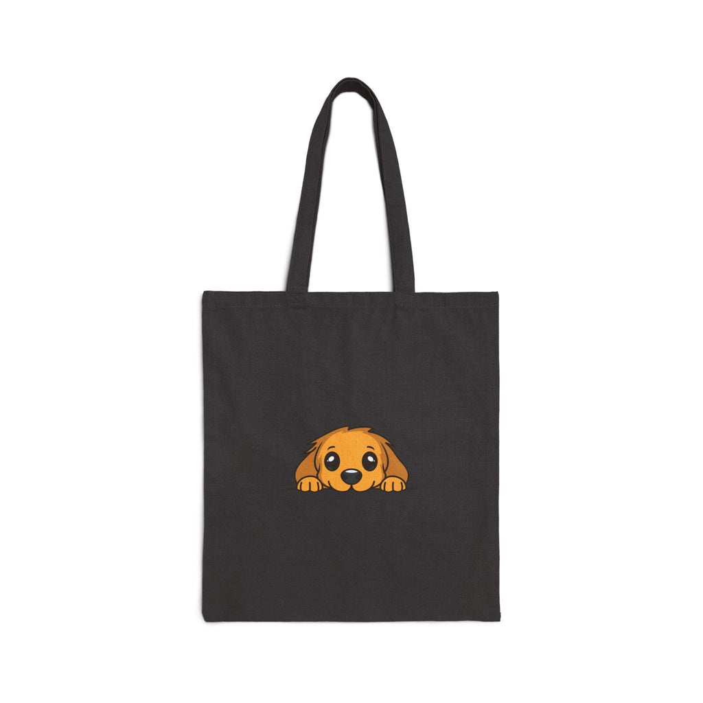 Peeking Puppy Sweat Shorts Tote Bag