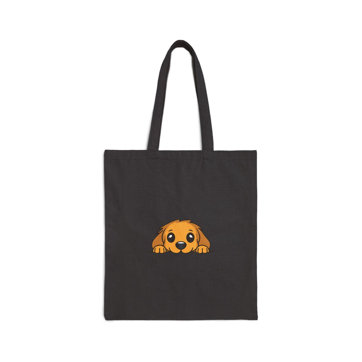 Peeking Puppy Sweat Shorts Tote Bag