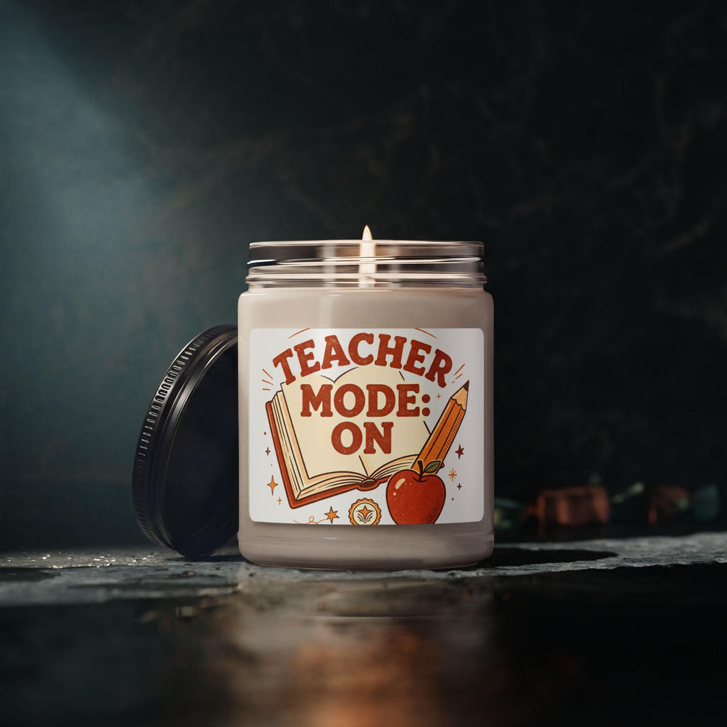 Teacher Mode On Scented Candle