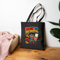 Back To School Superhero Kids Tote Bag