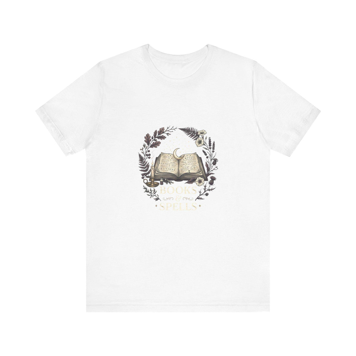 Open Bible Wreath T-Shirt | Floral Scripture Design, Faith Tee