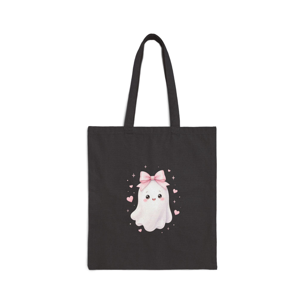 Back to School Monster Cotton Canvas Tote Bag | Cute Blue Backpack Design