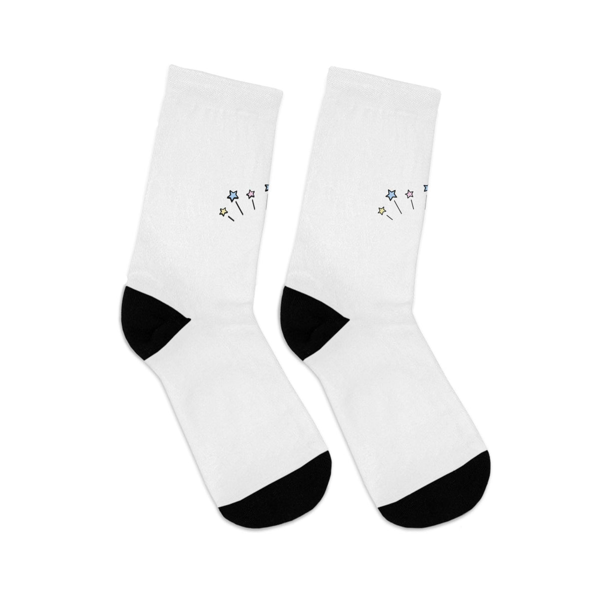 Tiny Floral Stars Socks | Recycled Poly Socks