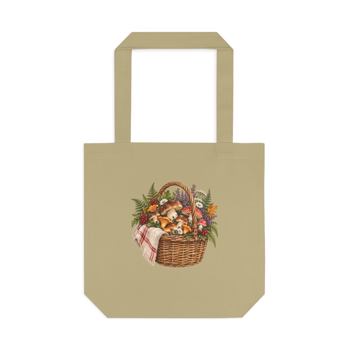 Fall Harvest Basket Cotton Tote