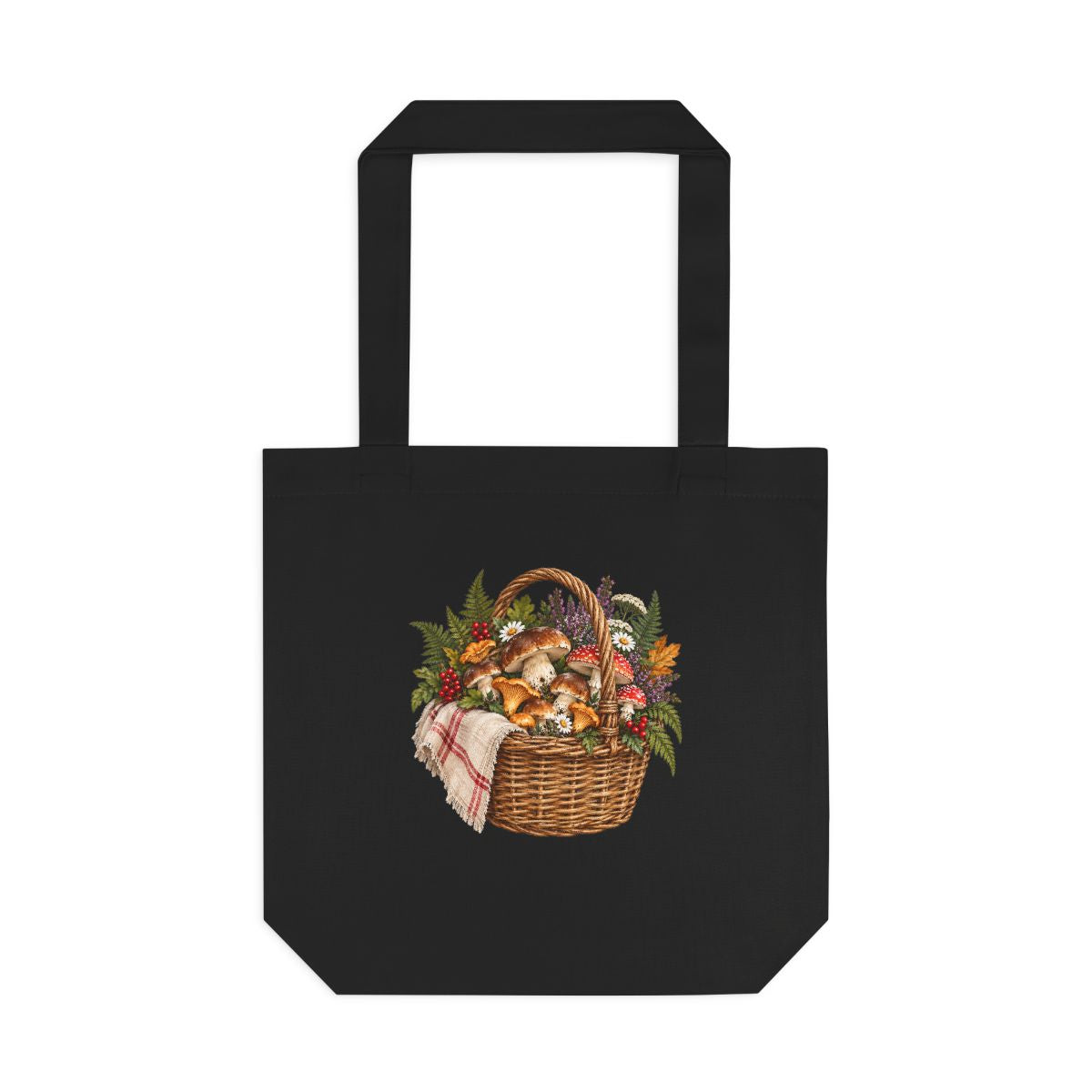 Fall Harvest Basket Cotton Tote