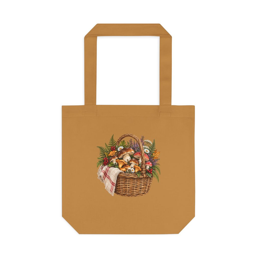Fall Harvest Basket Cotton Tote
