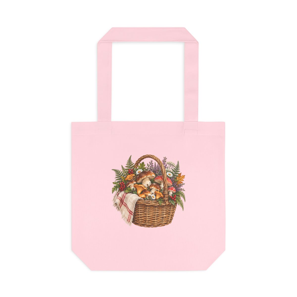 Fall Harvest Basket Cotton Tote