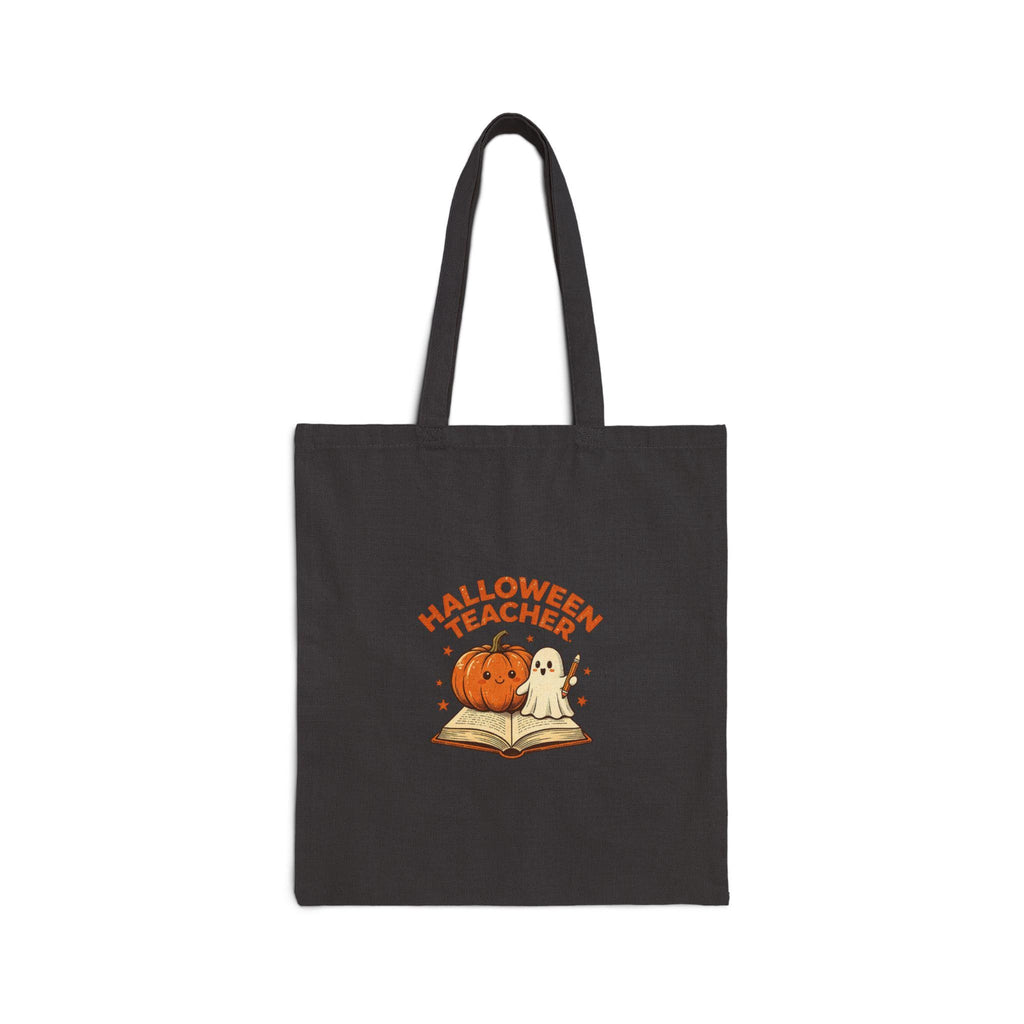 Halloween Teacher Pumpkin And Ghost Tote Bag