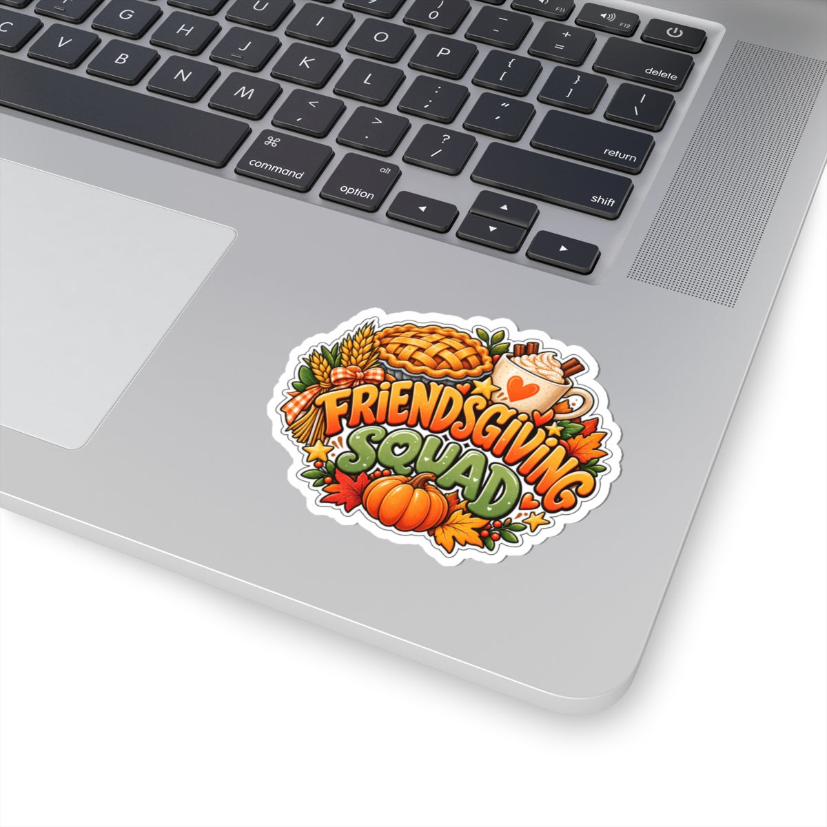 Friendsgiving Squad Sticker | Fall Pumpkin Pie, Hot Cocoa, Autumn Leaves