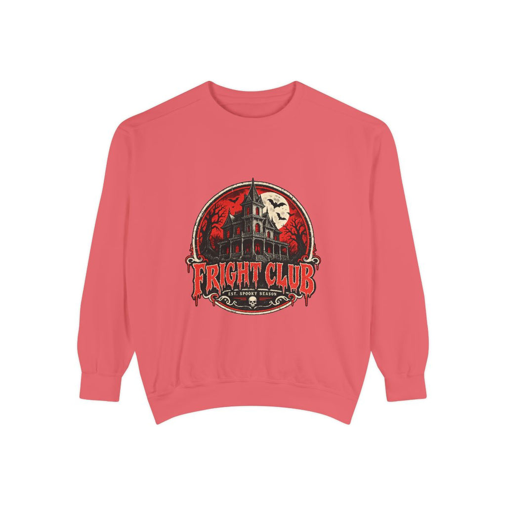 Fright Club Haunted Mansion Sweatshirt | Horror Night Graphic