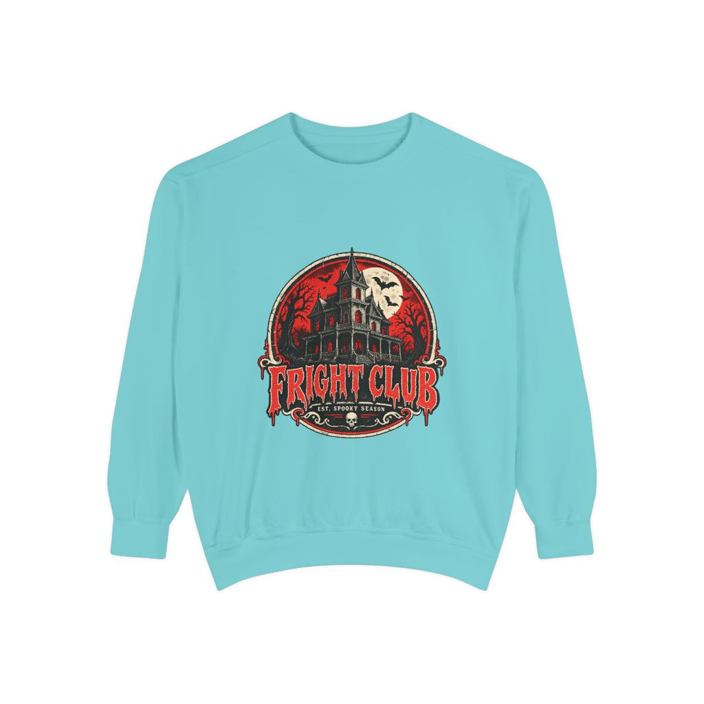 Fright Club Haunted Mansion Sweatshirt | Horror Night Graphic