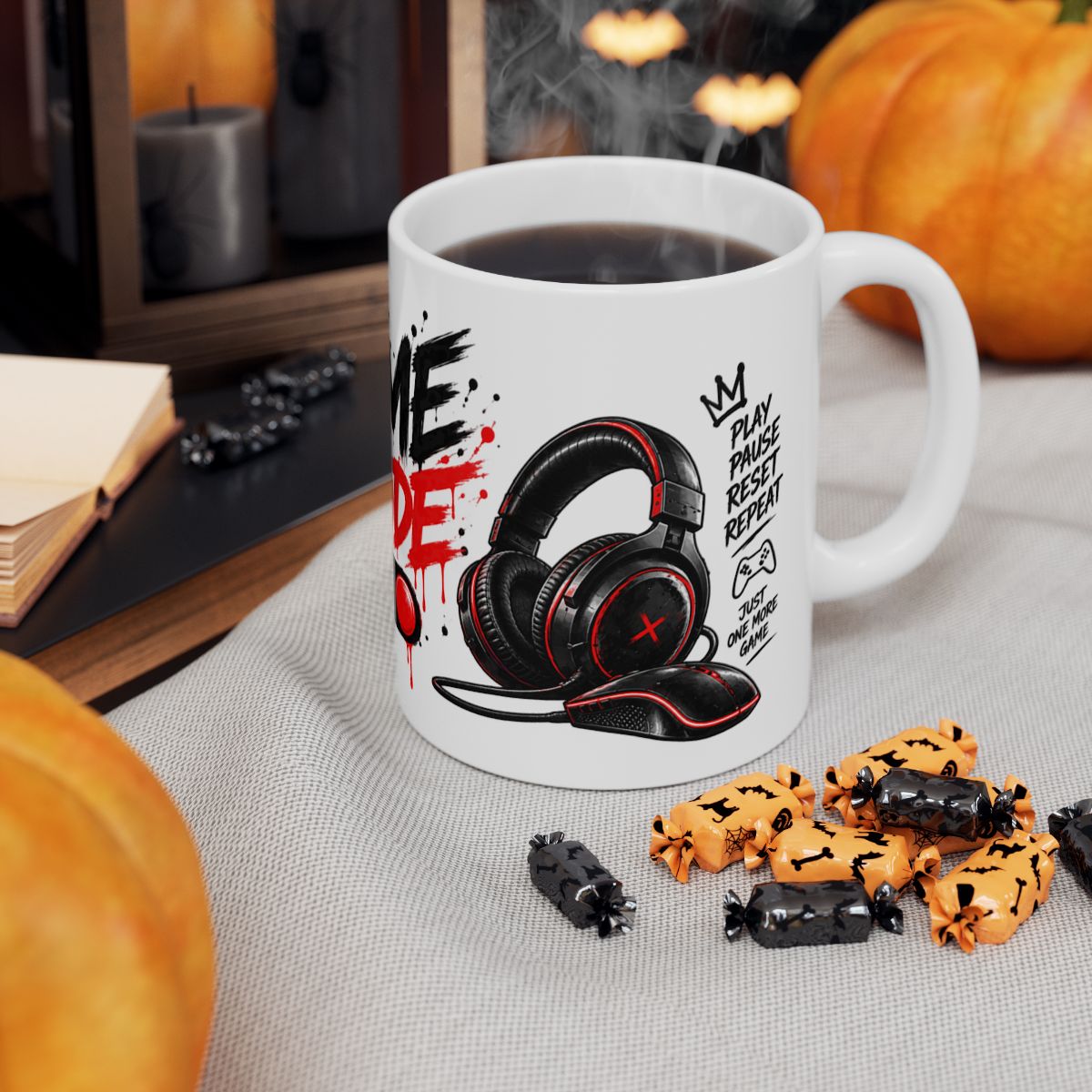 Game Mode On controller graphic Mug | Gamer coffee cup, gaming design