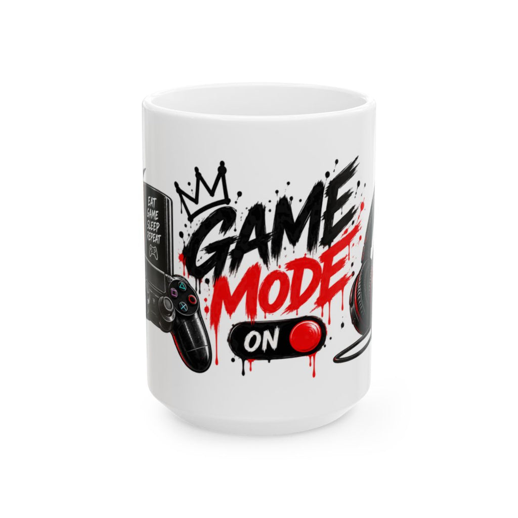 Game Mode On controller graphic Mug | Gamer coffee cup, gaming design