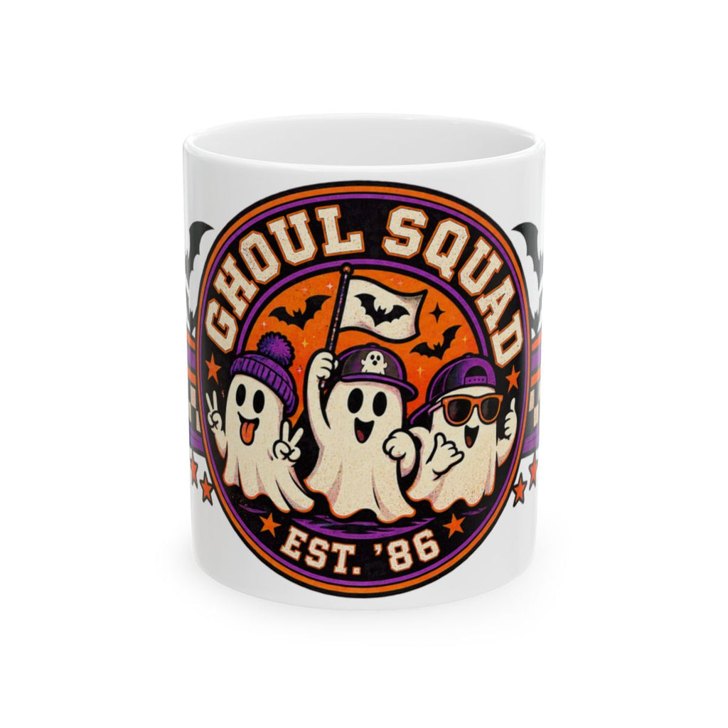 Ghoul Squad Ghosts Mug | Halloween Ceramic Coffee Cup