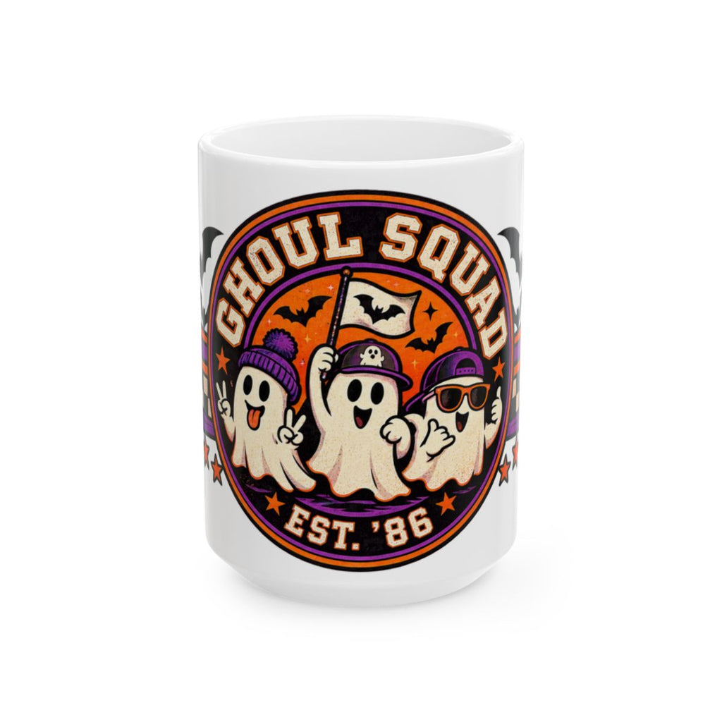 Ghoul Squad Ghosts Mug | Halloween Ceramic Coffee Cup
