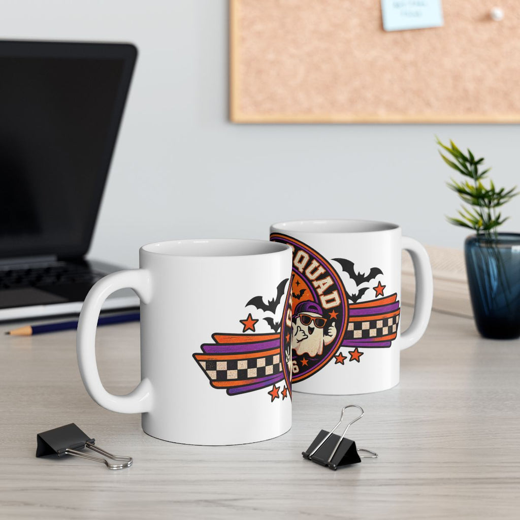 Ghoul Squad Ghosts Mug | Halloween Ceramic Coffee Cup