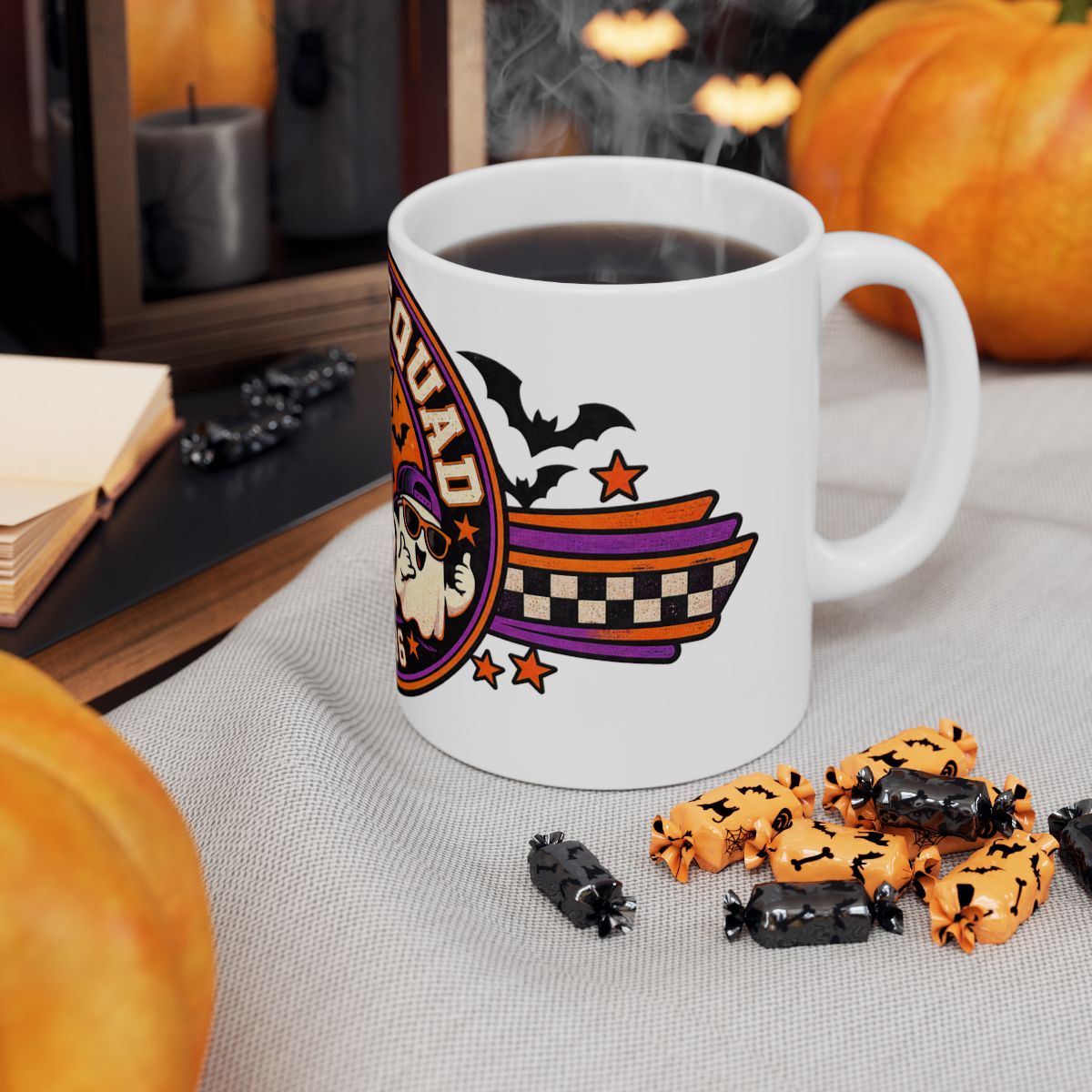 Ghoul Squad Ghosts Mug | Halloween Ceramic Coffee Cup