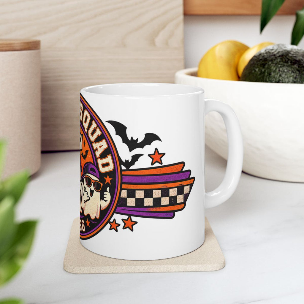 Ghoul Squad Ghosts Mug | Halloween Ceramic Coffee Cup