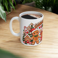 Gingerbread Family Mug | Ceramic Christmas Coffee Cup