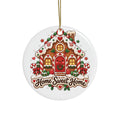 Gingerbread House Home Sweet Home Ornament | Ceramic Ornament