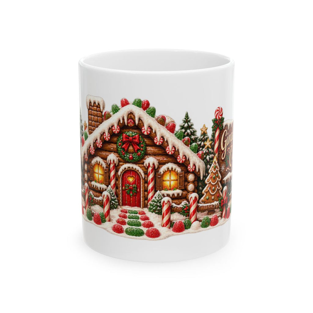 Gingerbread House Mug | Christmas Ceramic Mug 11oz 15oz