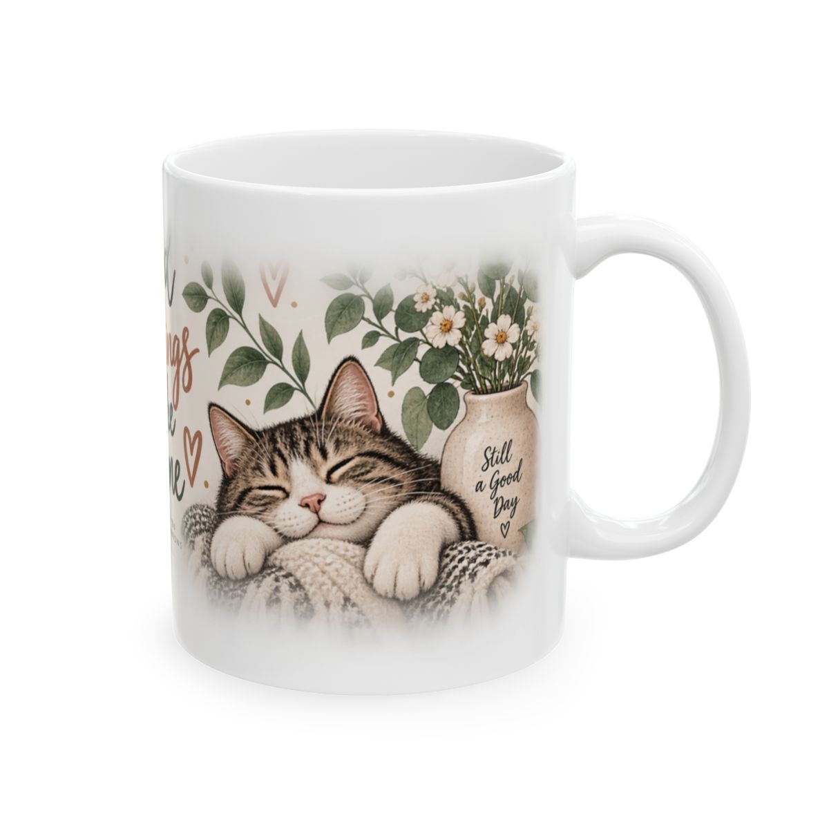 Good Things Take Time mug | Inspirational Quote Ceramic Mug