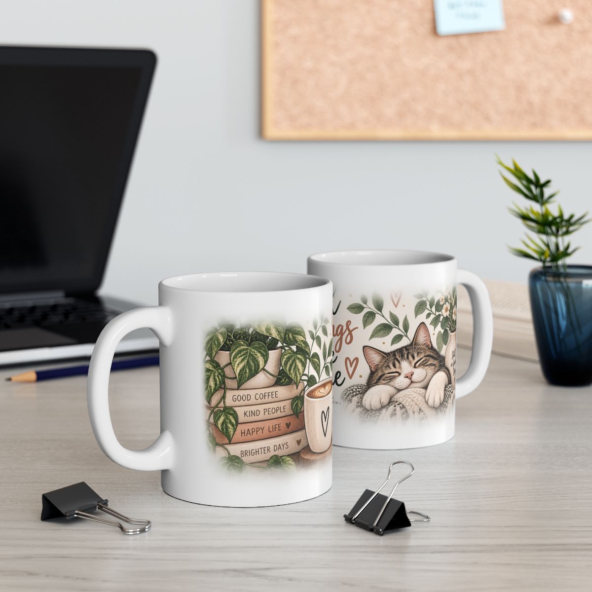 Good Things Take Time mug | Inspirational Quote Ceramic Mug