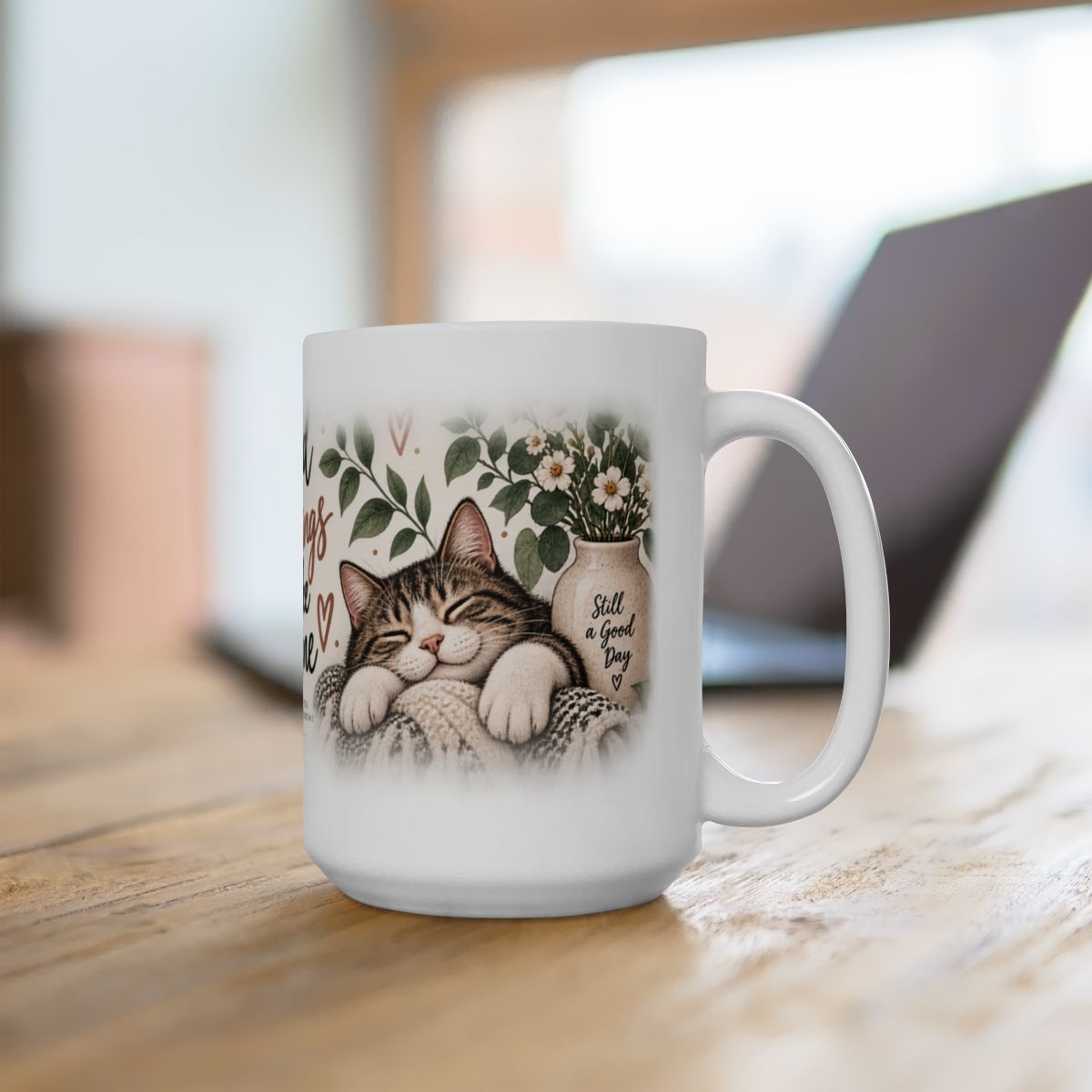 Good Things Take Time mug | Inspirational Quote Ceramic Mug