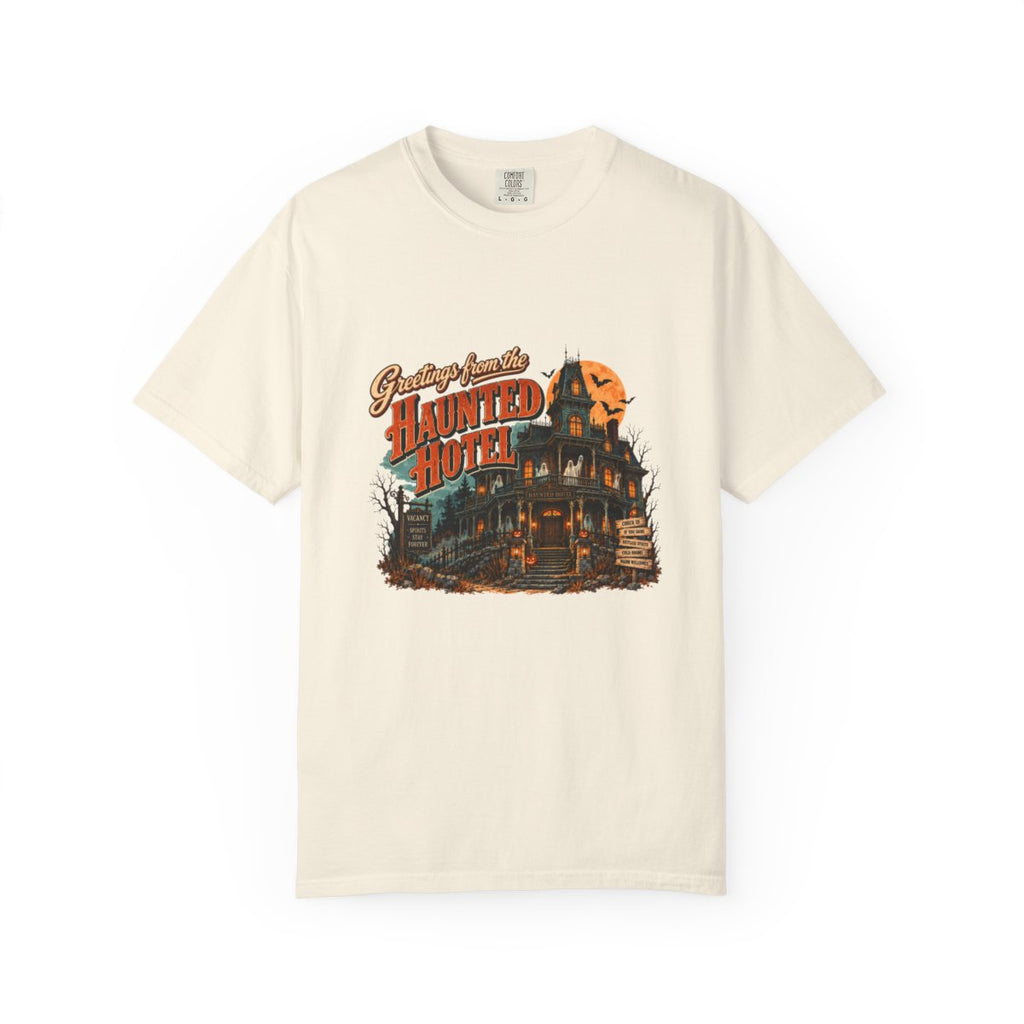 Grandpa's Haunted Hotel T-Shirt | Haunted House Halloween Tee