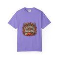 Grateful & Growing T-shirt | Autumn Pumpkin Fall Floral Harvest Tee
