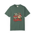 Grumpy Santa Beard Illustration T-Shirt | 'I'm Only A Morning Person On Christmas'