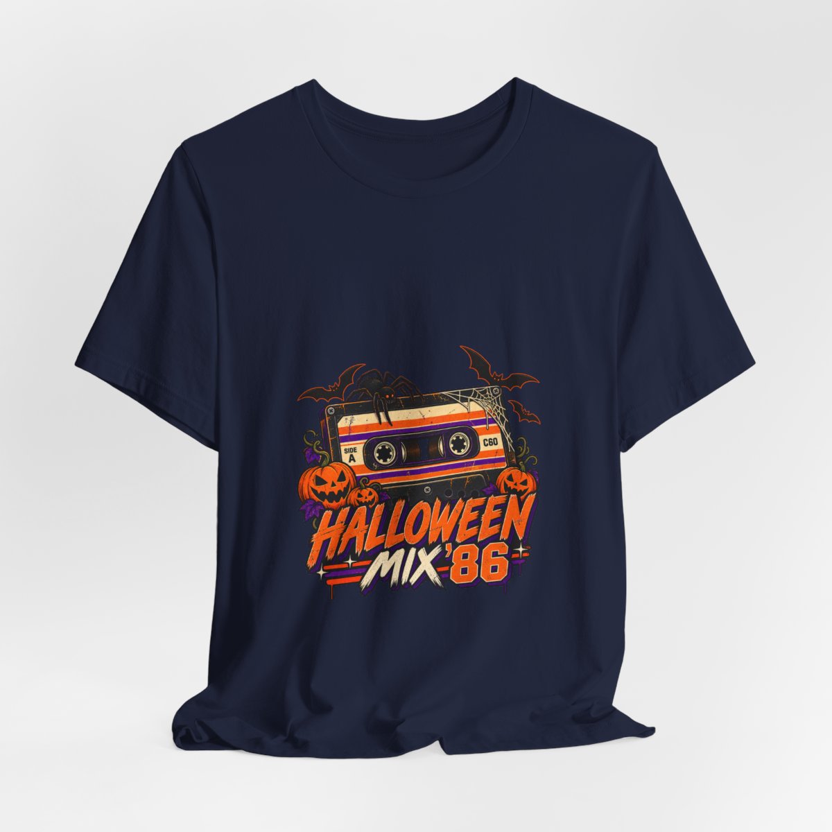 Halloween Mix '86 cassette tape Tee | Halloween music graphic tee