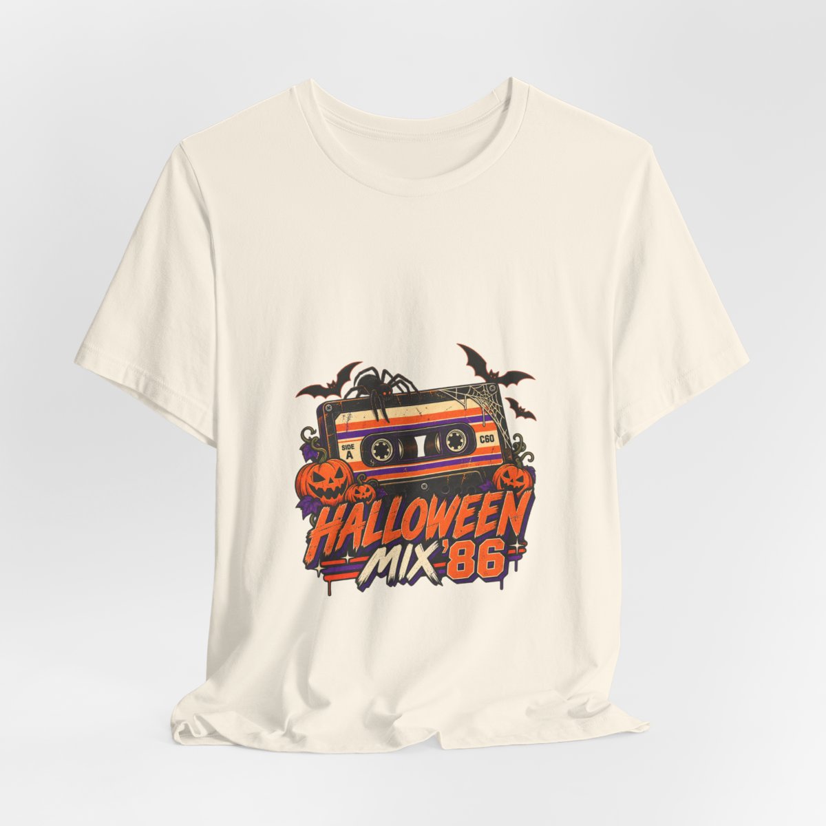 Halloween Mix '86 cassette tape Tee | Halloween music graphic tee