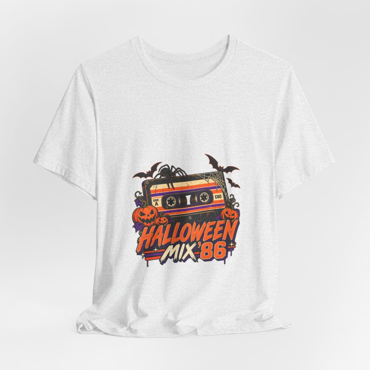 Halloween Mix '86 cassette tape Tee | Halloween music graphic tee