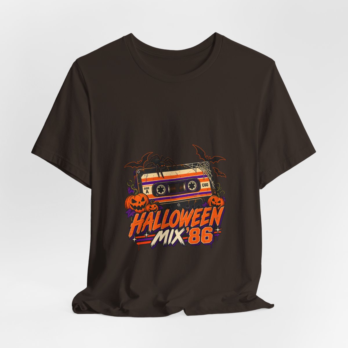 Halloween Mix '86 cassette tape Tee | Halloween music graphic tee