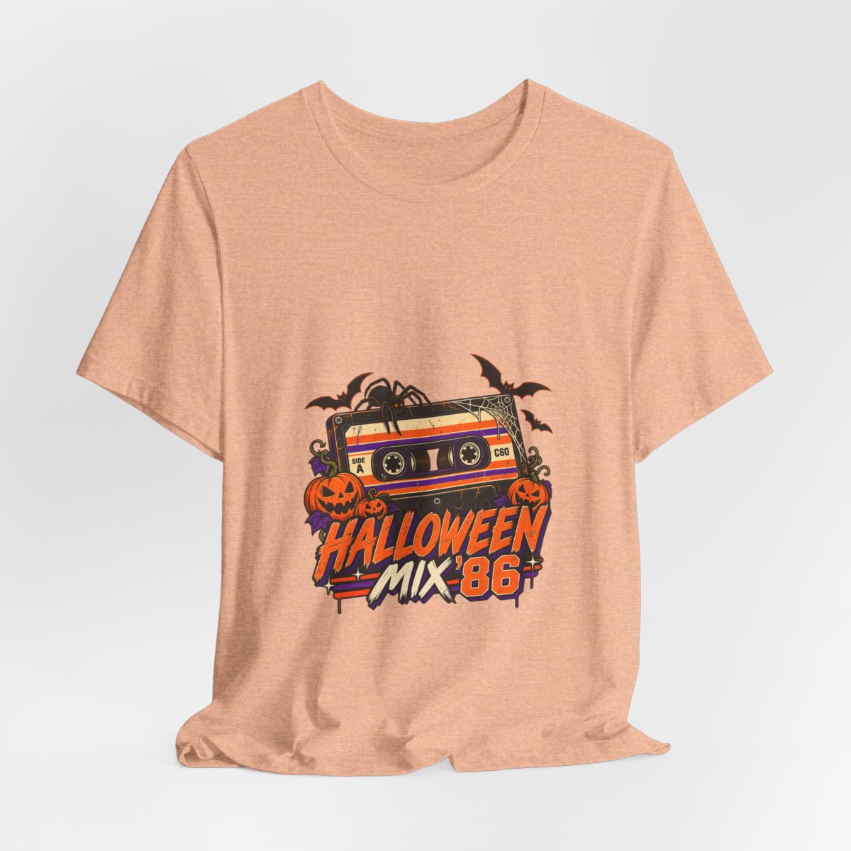 Halloween Mix '86 cassette tape Tee | Halloween music graphic tee