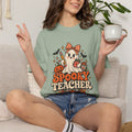 Halloween Teacher Shirt, Ghost Pumpkin Bats Tee, Spooky Teacher