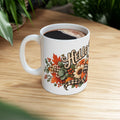 Hello Pumpkin Mug | Fall Floral Autumn Coffee Cup